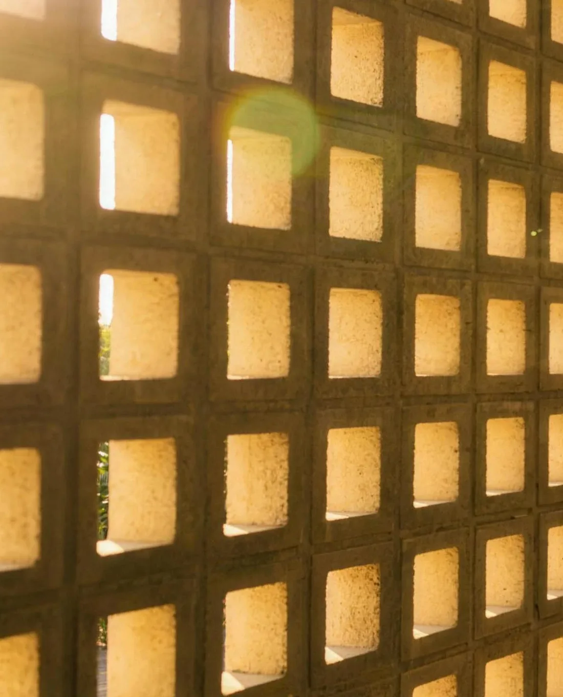 Breeze Block yüzey detayı